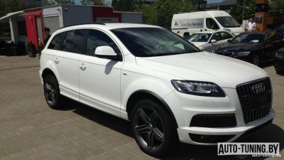 Накладки на колесные арки Audi Q7 