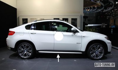 Пороги BMW X6(E71) 
