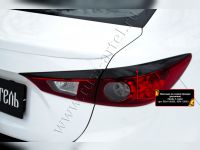 Ресницы на задние фары Mazda  3(III) 