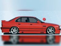 Пороги BMW (5-ая серия) E34 