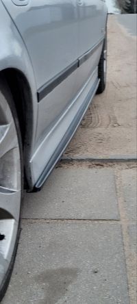 Сплиттера под пороги BMW (5-ая серия) E39 